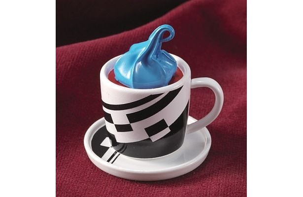 「仮面ライダー電王」のデンライナーの食堂車で飲めるコーヒーのミニフィギュア「ミニフィギュア デンライナーコーヒー」