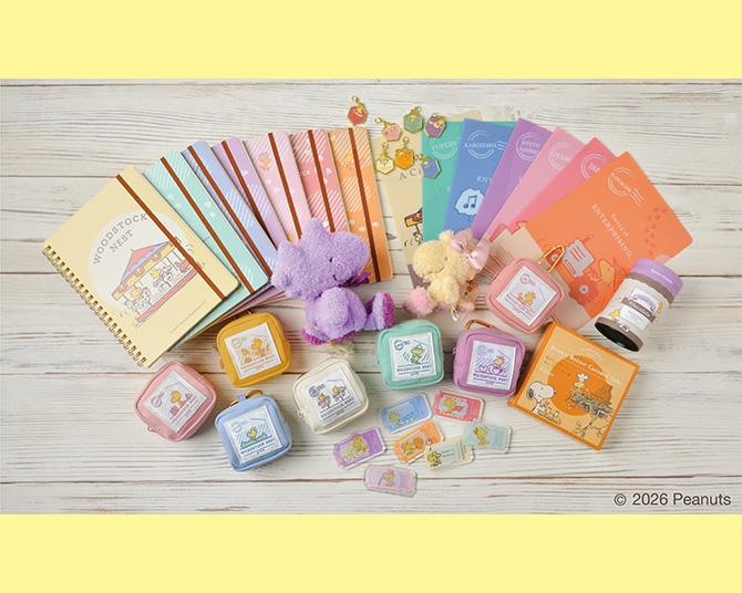 スヌーピーの親友ウッドストックをテーマにしたショップ「WOODSTOCK NEST Sweets & Goodies」に春の新作、続々登場！