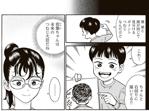 ちゃんと右回りに描いてる!! （C）西公平／KADOKAWA