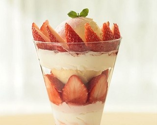 期間限定！イチゴと抹茶、2種のパフェが銀座で楽しめる
