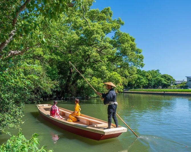 福岡を旅するなら水郷・柳川！「気持ちよすぎる…」川下りでユラユラ…温泉×グルメで満足感MAX!!【九州の日帰り温泉vol.14】