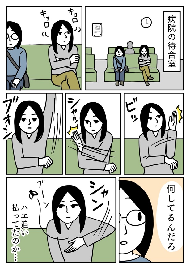 ハエの追い払い方
