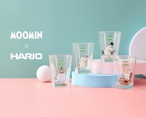 耐熱ガラスのHARIOとムーミンがコラボ！心和むカフェグッズが登場