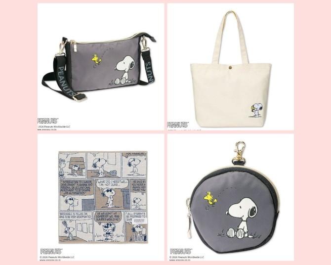 しまむらで「スヌーピーデザイン」春の新作6種！1089円トートバッグは裏面のスヌーピー総柄に注目