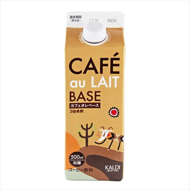 「オリジナル カフェオレベース(濃縮コーヒー)」(398円)