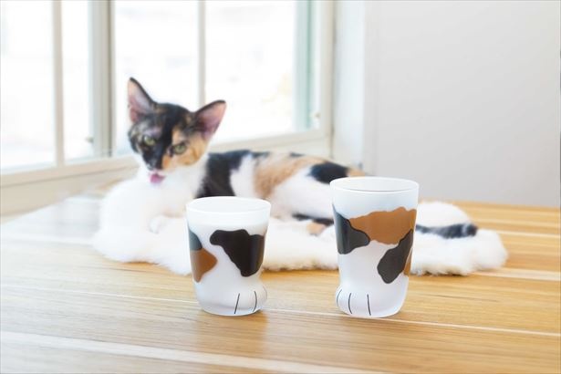 「〇ここねこグラス〇ミケ 」