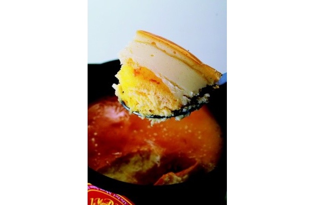 【写真】チーズケーキも半熟へ！プリンのようなクリーミーな味わいが特徴