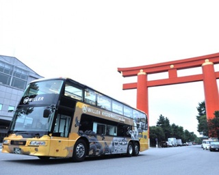 景観と食を楽しむ「レストランバス」が京都に登場！