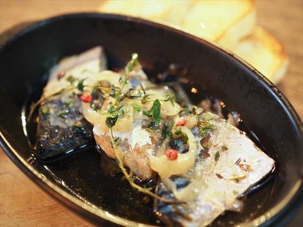 普段はワインとともに食べるようなフレンチを、日本酒とともに楽しむことが出来る。