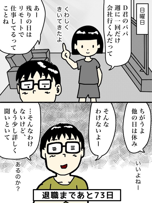「100日後に退職する47歳」27日目