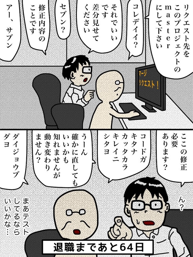 「100日後に退職する47歳」36日目