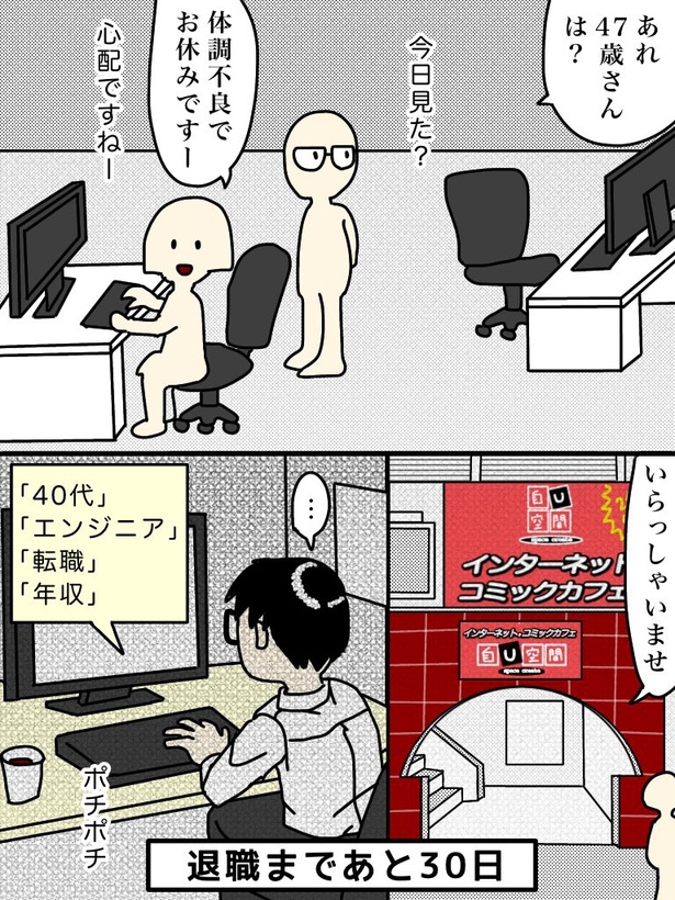 「100日後に退職する47歳」70日目
