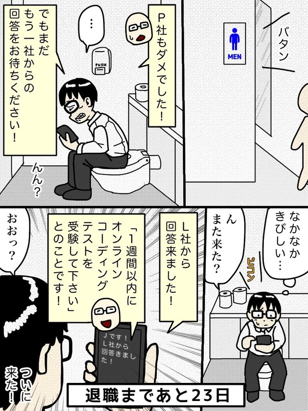 「100日後に退職する47歳」  77日目