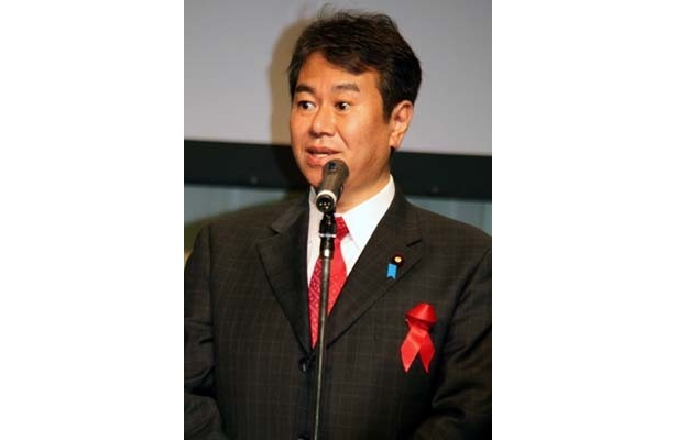 なんと授賞式には、原口一博総務大臣も忙しい公務の中駆けつけた