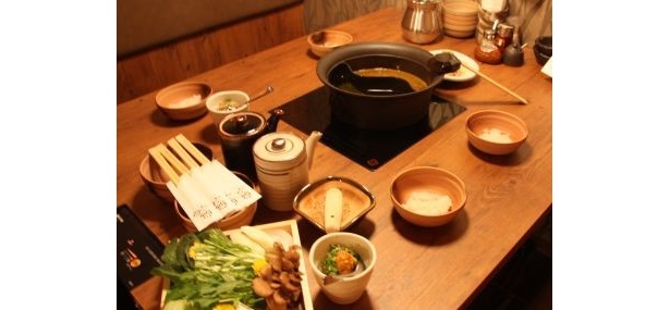 店内の作りにもこだわったそう