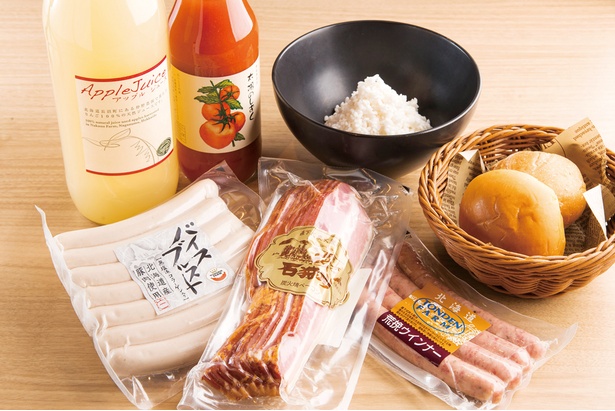 北海道産のパンなど、北海道に行かずとも現地で親しまれている味を楽しめる