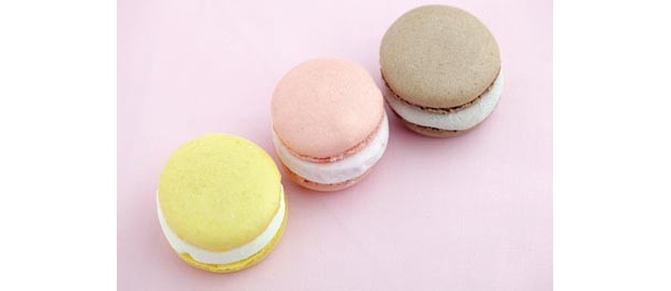 ふわっふわのギモーヴ(マシュマロ)入りは、ココだけ！カロリーひかえめなのもうれしい
