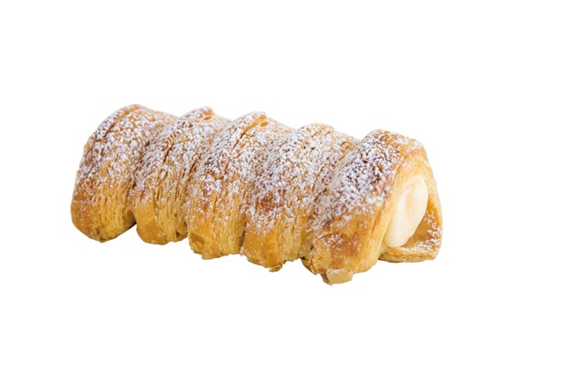 クローネ(250円)。搾りたての自家製クリームがたっぷり。外はサクサク！手みやげ人気No.1/ブーランジェリー カセル