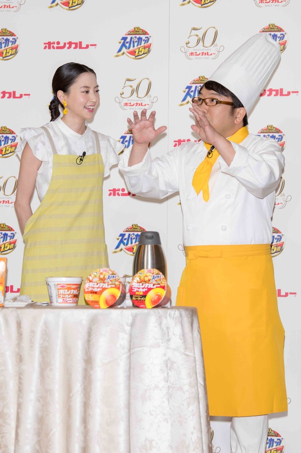ボンカレーが好きでよく食べていたと語る天野