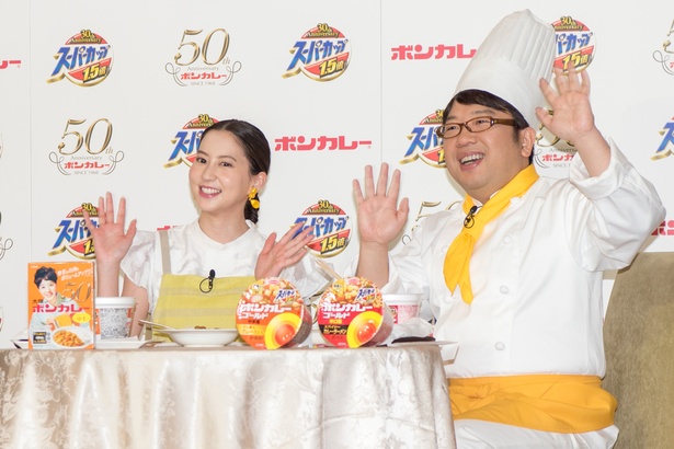 調理を終えて試食前の決めポーズ