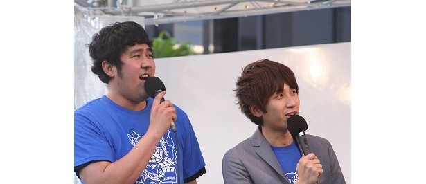 【写真】MCを務めた「ハム」の2人