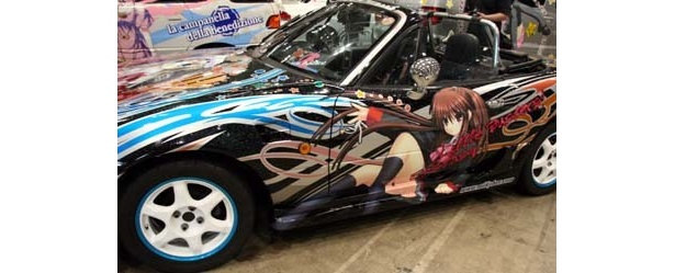 見慣れた痛車。でも違いが分かってくるから不思議です