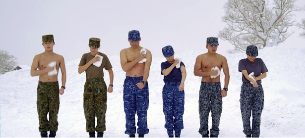 海上自衛隊の幹部候補生は毎日行うという乾布摩擦