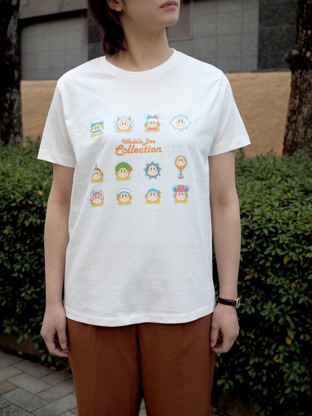 ワドルディコレクション T シャツ (S/M/L 各3000円、税別)