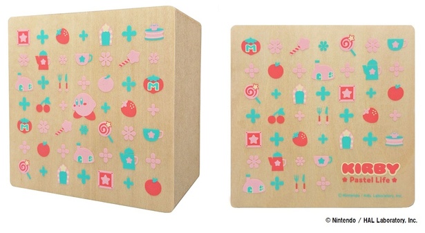 KIRBY Pastel Life 木製小物入れ(1500円、税別)