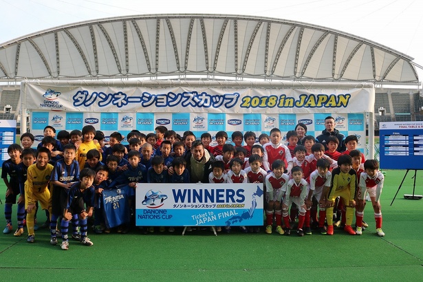 熊本・えがお健康スタジアムで開催された「ダノンネーションズカップ2018 in JAPAN」熊本予選