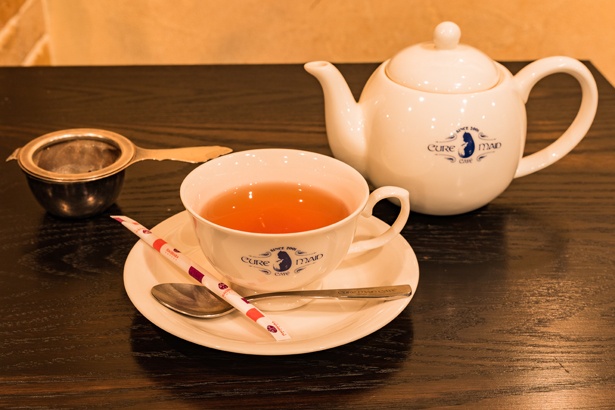 「日本紅茶協会」の認定を受けているキュアメイドカフェの紅茶