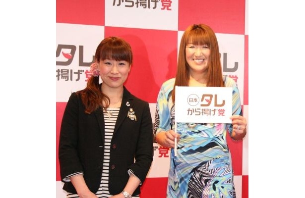 【写真】北斗晶さんと「あぶら部」の著者、市瀬悦子さん