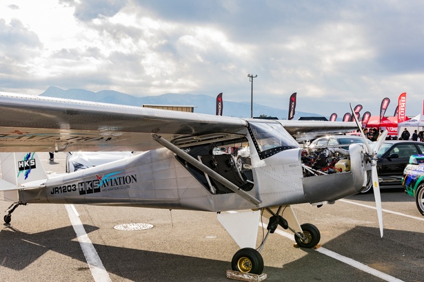 HKSでは飛行機用のエンジンも製造していたとのこと
