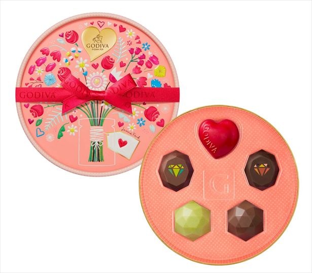 「ゴディバ ジュエリー コレクション」(5個入 2160円)