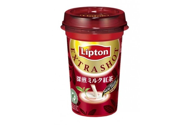 定番商品もリニューアル。「リプトンEXTRA SHOT 深煎ミルク紅茶」