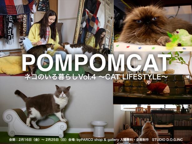 CAT LOVERたちのおしゃれなLIFESTYLEを発信するPOMPOMCAT(ポンポンキャット)