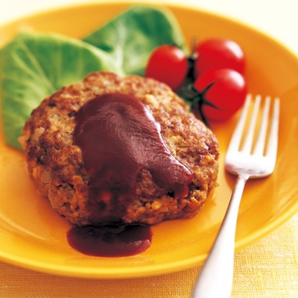 「ヘルシーハンバーグ」 レタスクラブニュースより