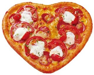 バレンタインはピザーラの「ハートピザ」で盛り上がろう！