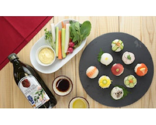 お花見シーズンに！オリーブオイルで作るおもてなし料理をプロが伝授する「洋風手まり寿司ワークショップ」