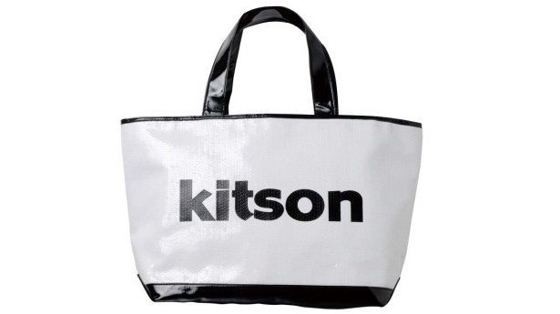 「kitson」スパンコールロゴバッグ(9975円)