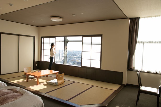 客室は洋室、和室、和洋室の3タイプ/大江戸温泉物語 箕面観光ホテル