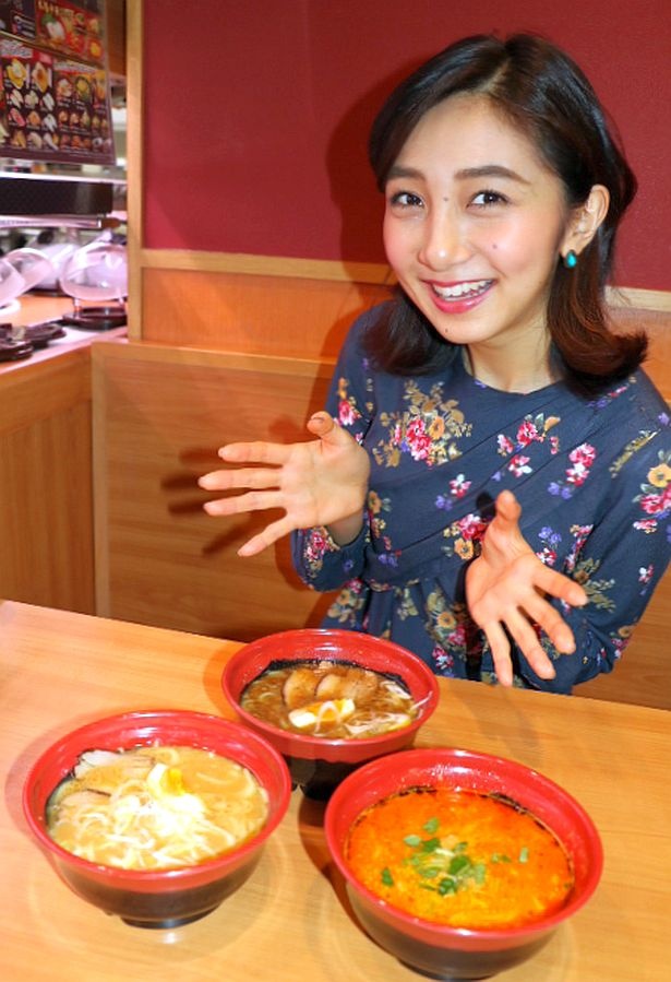 新作の低糖質麺を女子大生モデルの近藤カコさんが食べ比べてきた！