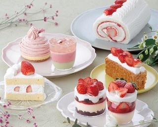 見た目華やか！パティスリーキハチから桜＆いちご尽くしなスイーツが登場