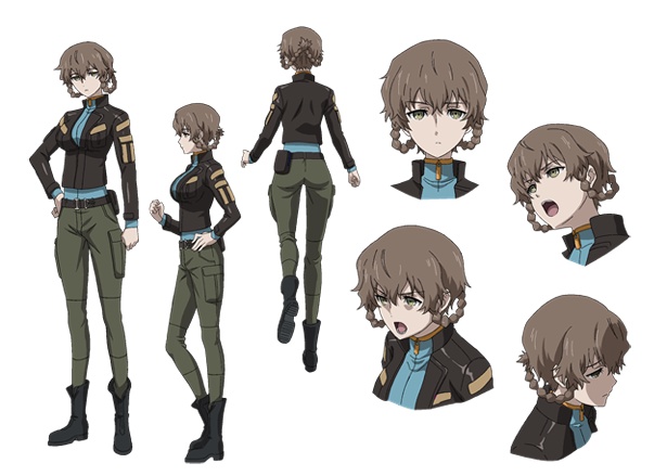 未来からやってきたタイムトラベラー・阿万音鈴羽(CV:田村ゆかり)。時代感覚の違いからか、天然気味の行動も目立つ