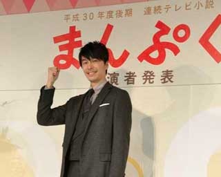NHK連続テレビ小説「まんぷく」ヒロインの夫・立花萬平役に長谷川博己