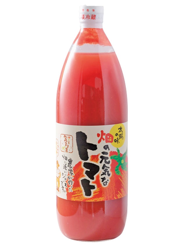「畑の元気なトマトジュース」(1リットル・980円)/道の駅 針テラス