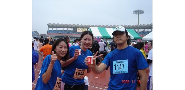 【2008川崎市国際多摩川マラソン】横浜ウォーカー編集部員が走ってきました〜！