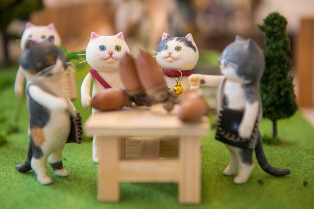 どやねこ展のネコたち