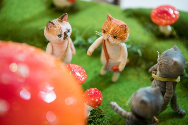 どやねこ展のネコたち
