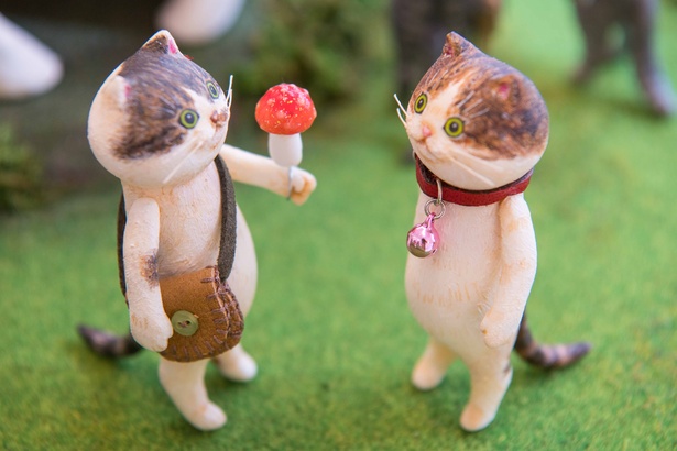 どやねこ展のネコたち